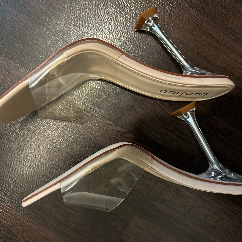 Color:nude.   Size :US 8.   ,  high :4 inch